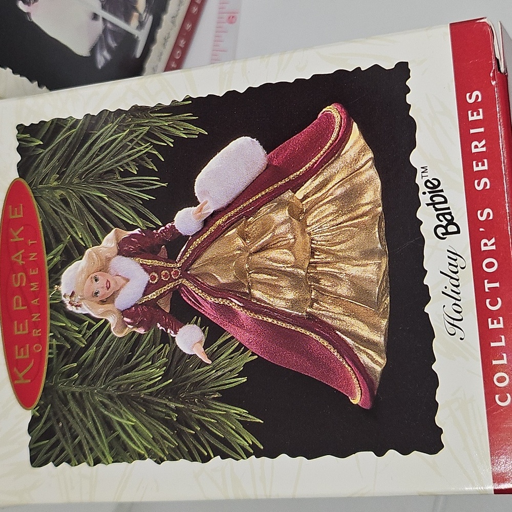 Hallmark Holiday Ornaments Collection - Red, Gold, White